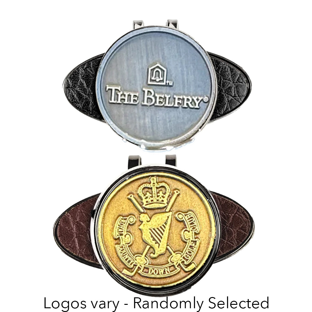 Club Logo Ball Marker with Oval Hat Clip