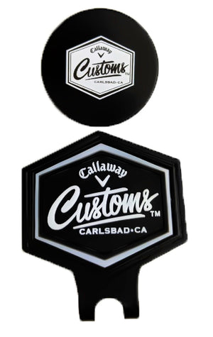 Callaway Golf Tour Issue Customs Hat Cap Clip Ball Marker