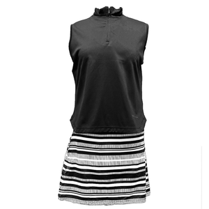 Eleven Ladies 2022 Collection Golf Black/White Print Skort