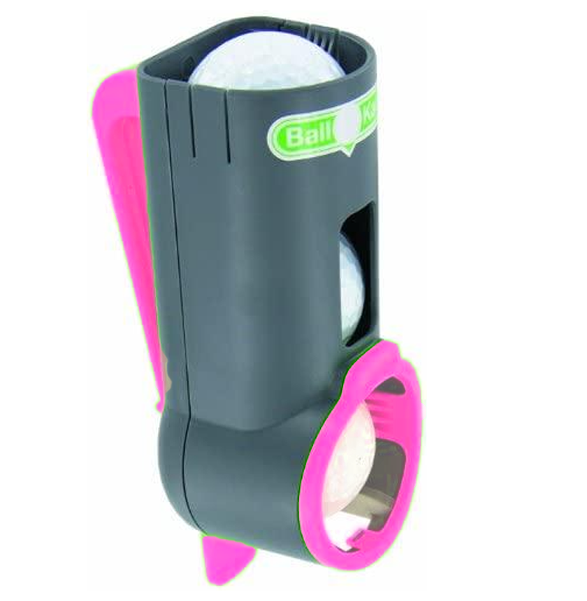 Ball Kaddie Golf Accessory Ball Holder Dispenser - Pink