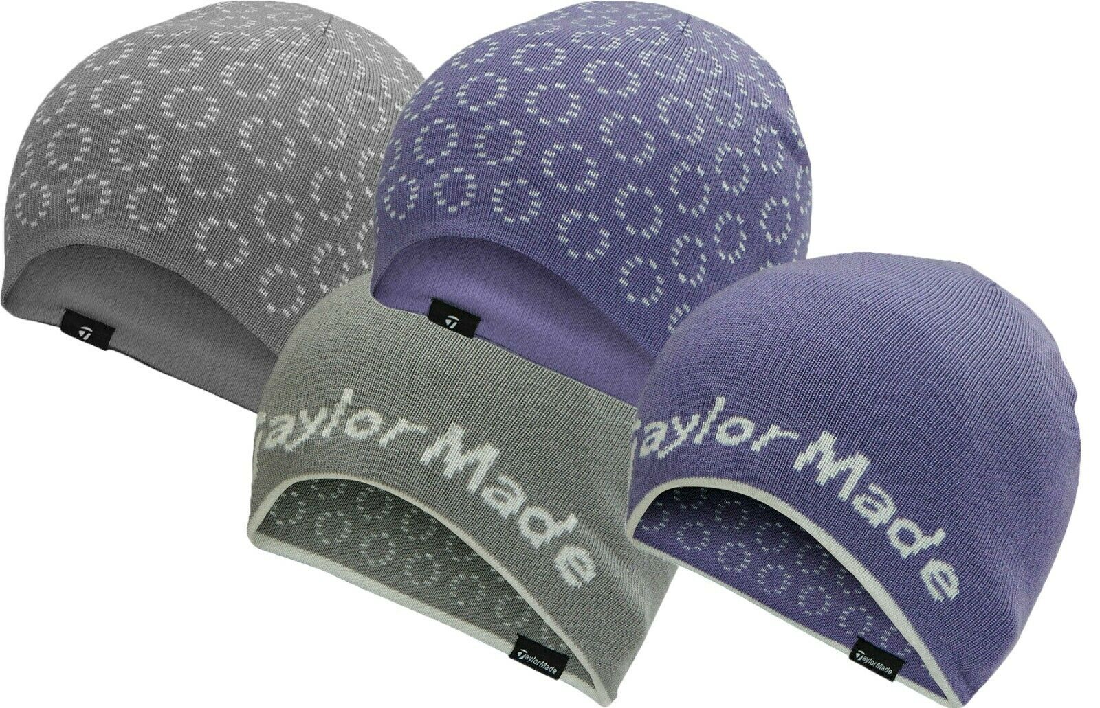 Taylormade Womens Tour Reversible Knitted Ladies Winter Golf Hat Beanie⛳️