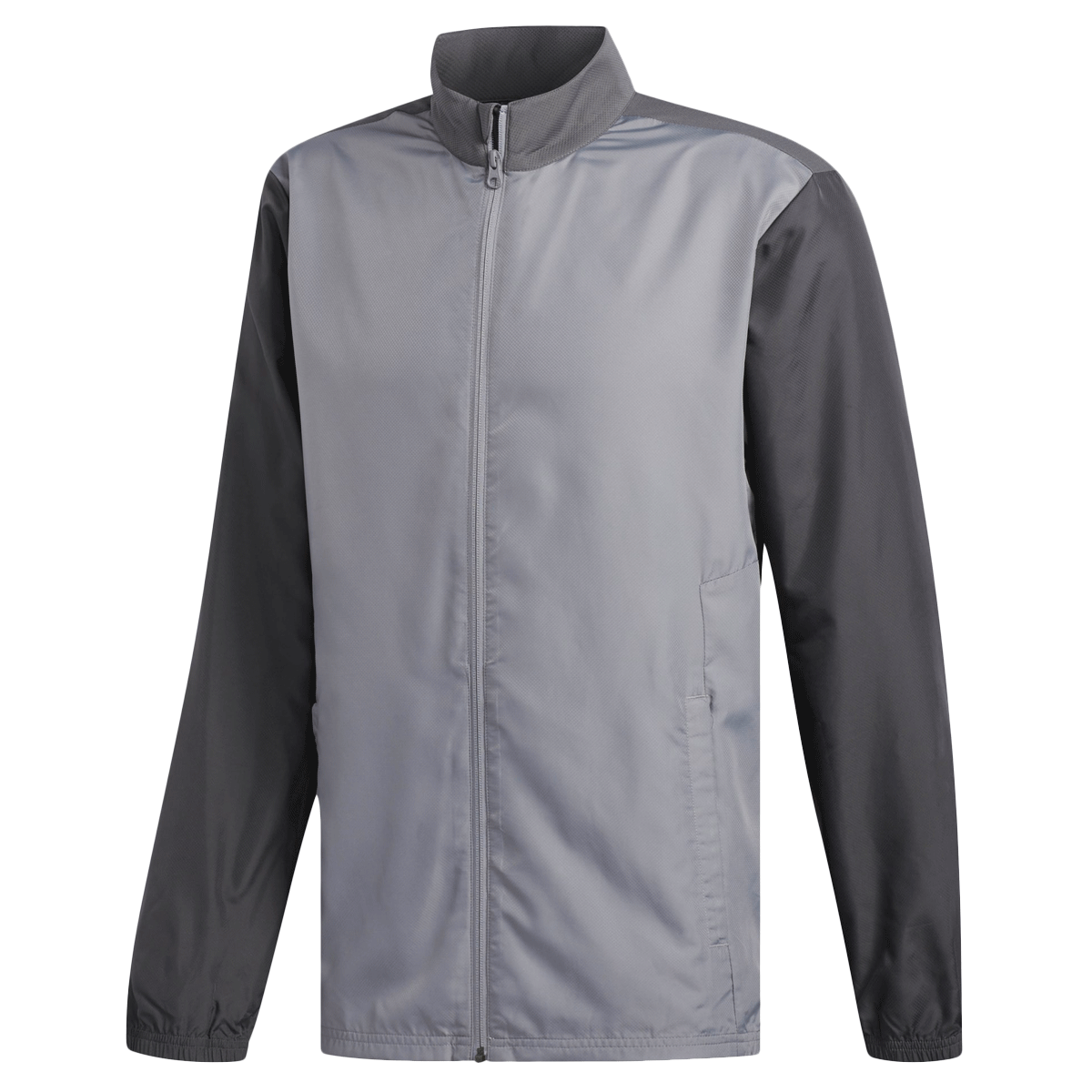 adidas Golf Mens Essentials FZ Wind Jacket Grey TM5421f8