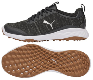 Puma Fusion Pro Spikeless Golf Shoes - Black