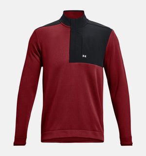 Under Armour Strom 1/4 Zip Golf Sweaterfleece in Red (415-610)
