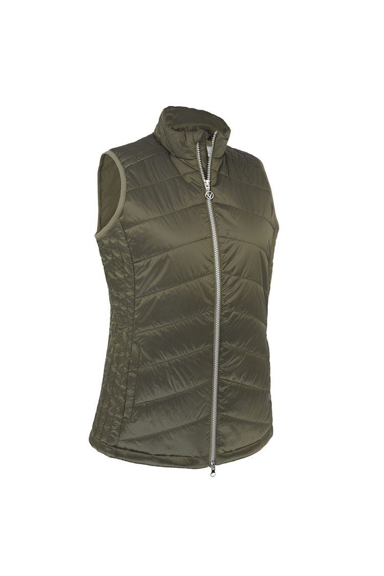 Callaway Ladies Quilted Vest - Industrial Green CGRFC0A2⛳️
