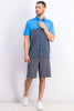 Under Armour Men Playoff Blocked Polo, Blue (612-983) Small Only
