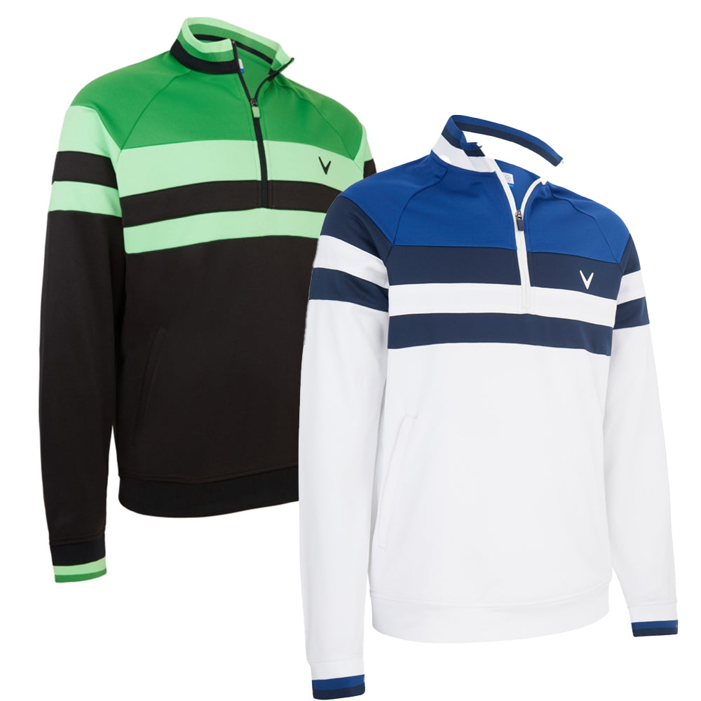 Callaway Mens LS Street Blocked 1/4 Zip - CGJSC038⛳️