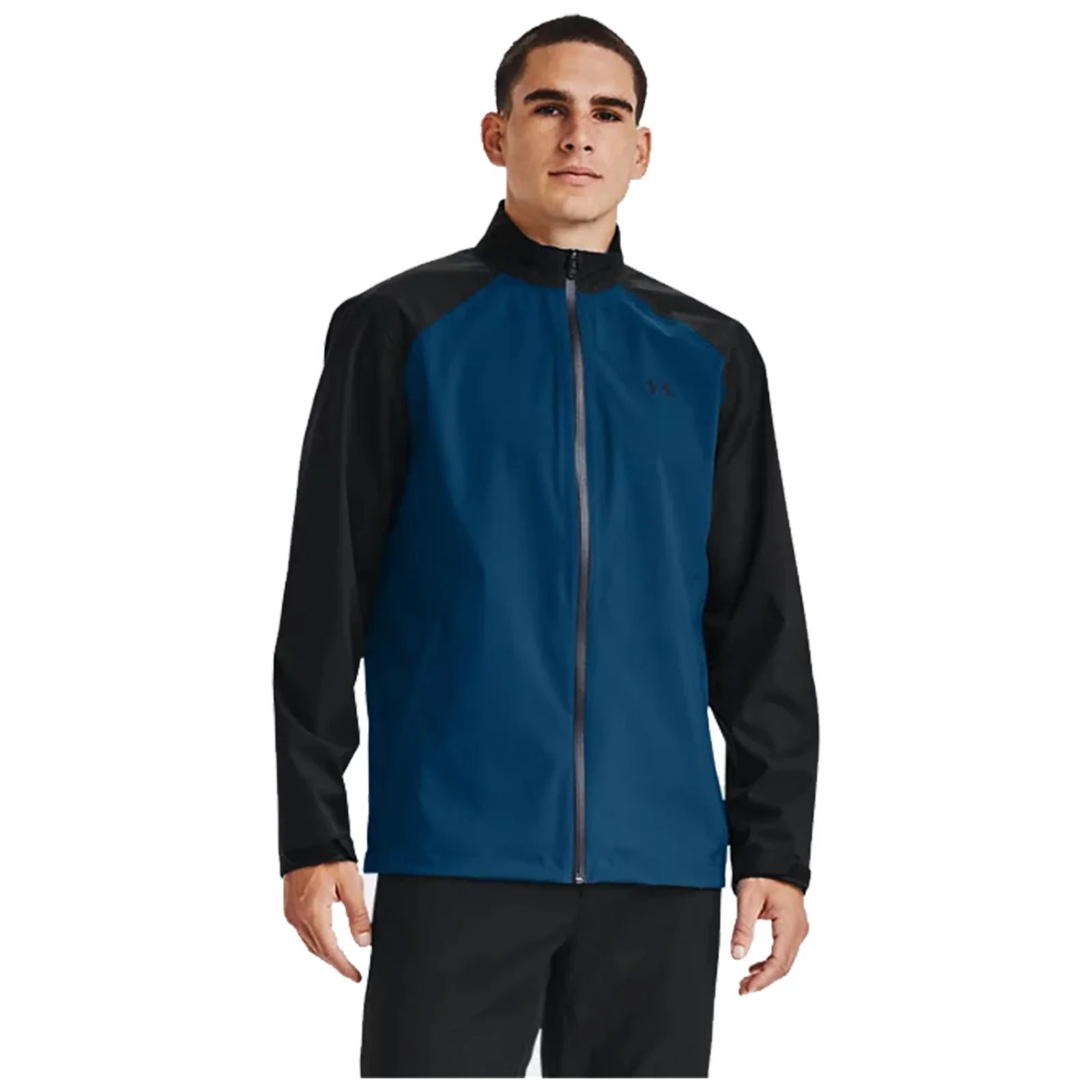Under Armour Mens Portrush Waterproof Jacket Blue 108 581 LARGE ON Just Golf Online