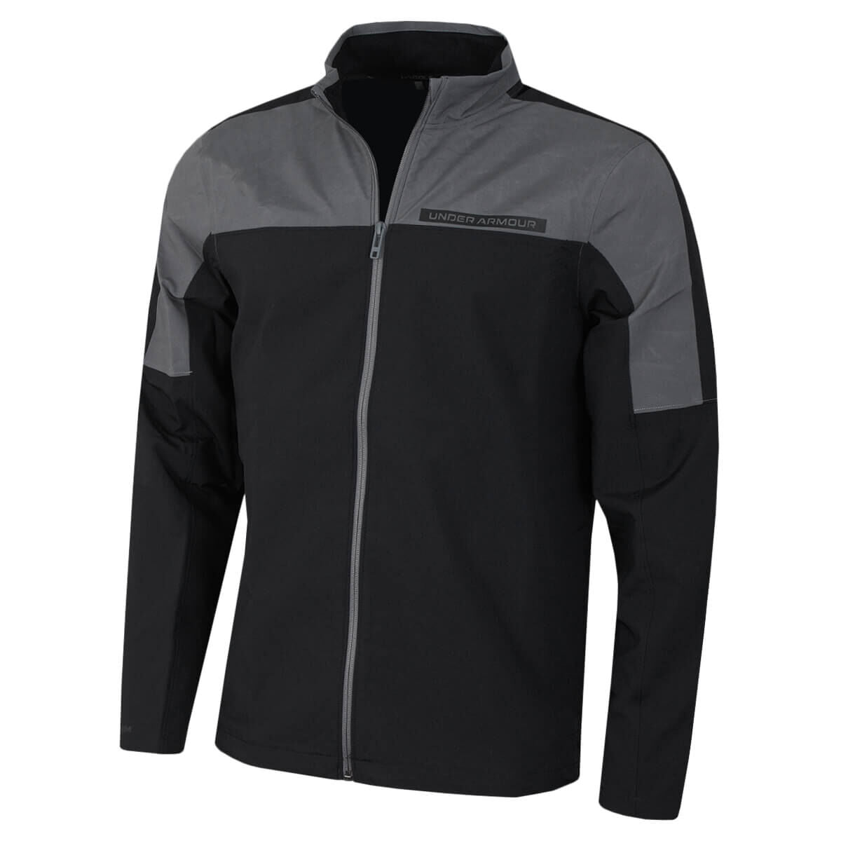 Men's UA Storm Windstrike Full-Zip in Black/Pitch Grey (383-001)⛳️