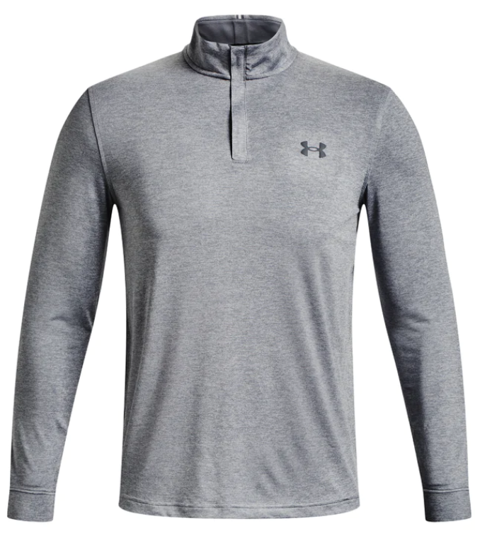 Under Armour Playoff 1/4 Zip Men's Pullover in Grey (916-035)⛳️
