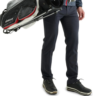 Abacus Men's Warm Windproof and Water Repellent Golf Trousers - Tralee - Navy