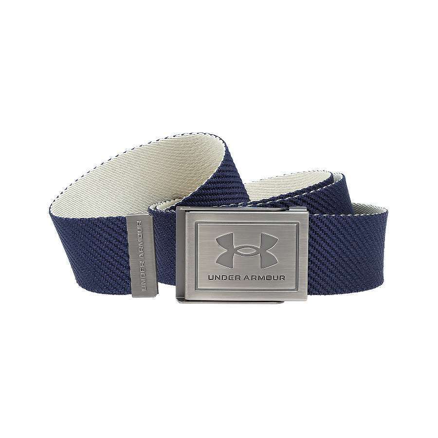 UNDER ARMOUR WEBBING GOLF BELT - NAVY (819-408)