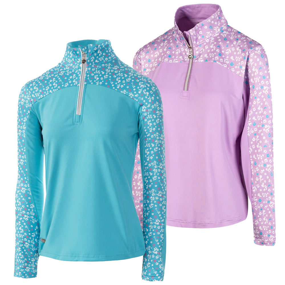 Island Green Golf Ladies Printed Top Layer - IGLTL2234