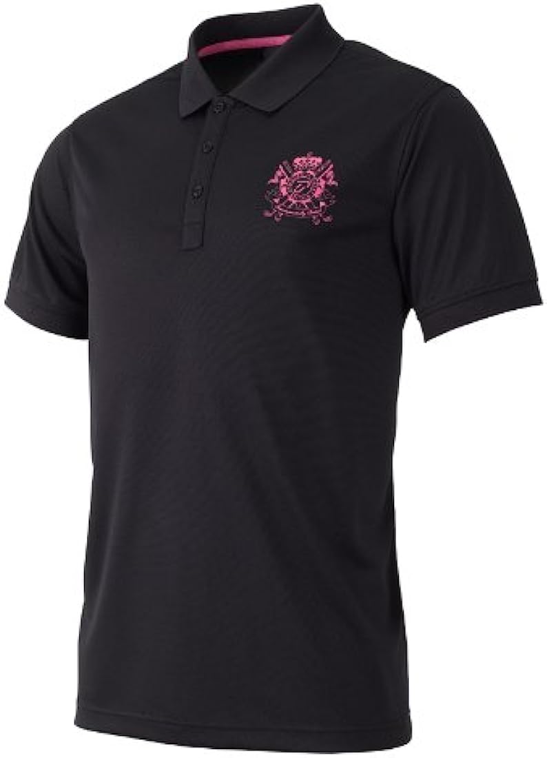IJP Ian Poulter Junior Tour Golf Polo Shirt - Black/ Orange Logo⛳️
