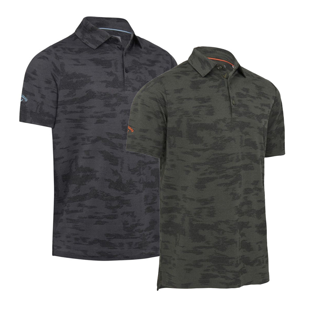 Callaway Digital Camo Jacquard Golf Polo Shirt - CGKFC037⛳️