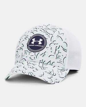 Under Armour Iso-Chill Driver Mesh Cap White / White L/XL