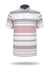 Sub70 Tour Classic Polo Stripe #26 White/Maroon/Red Stripe