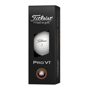 TITLEIST PRO V1 12 GOLF BALL PACK - WHITE
