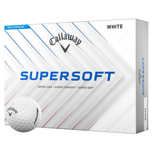 Callaway Supersoft Golf Balls  White / Dozen