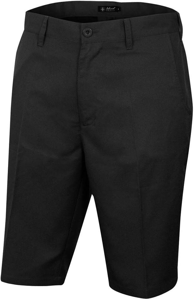 ISLAND GREEN MENS IG-TECH PERFORMANCE TAPERED GOLF SHORTS - IGSHO1854