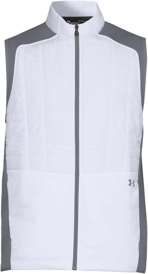 Under Armour Men's Storm Insulated Vest, White/Zinc Grey (360-100) Small Only