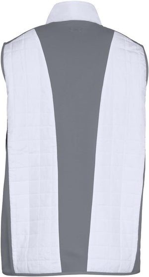 Under Armour Men's Storm Insulated Vest, White/Zinc Grey (360-100) Small Only