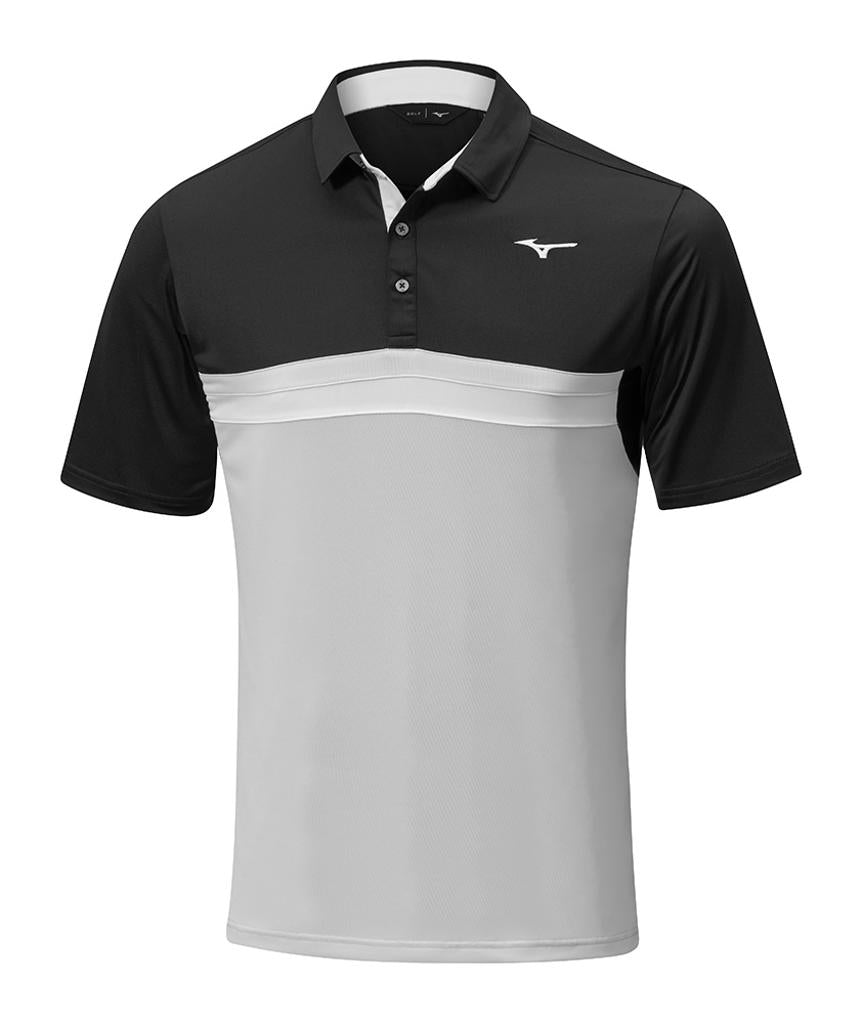 Mizuno Mens Quick Dry Horizon Polo Shirt Black (XL Only)