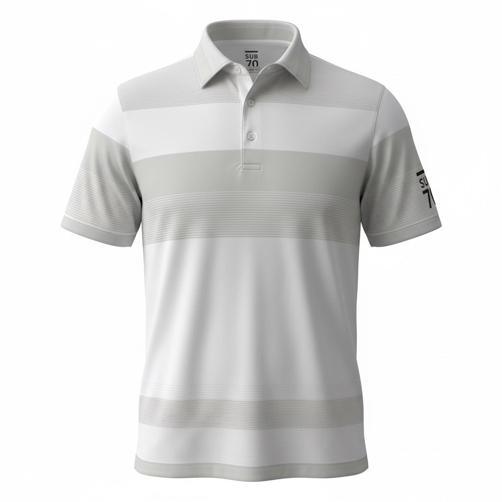 2026 Sub70 Tour Classic Polo Stripe #35  Mixed 40 Stripes⛳️Medium/Large Only