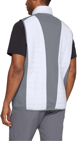 Under Armour Men's Storm Insulated Vest, White/Zinc Grey (360-100) Small Only