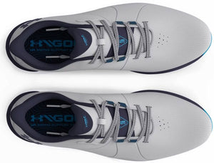 Under Armour UA Drive Pro SL Wide Golf Shoes - Mod Grey/Capri UK 11 ONLY