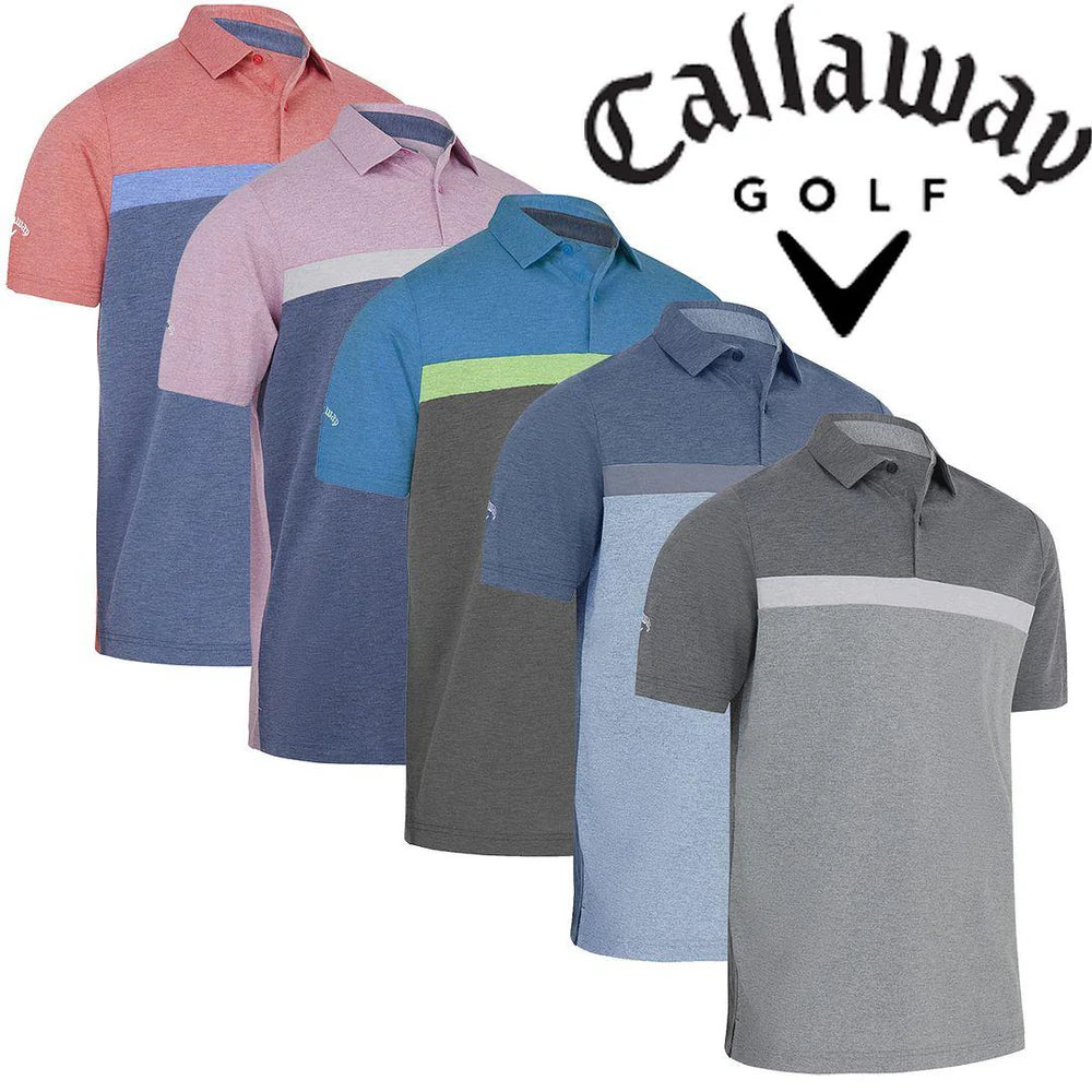 Callaway Soft Touch Colour Block Polo Shirt  - CGKSC0K3⛳️