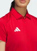 Adidas Women's Team Power Red / White Classic Polo XXL UK 24-26