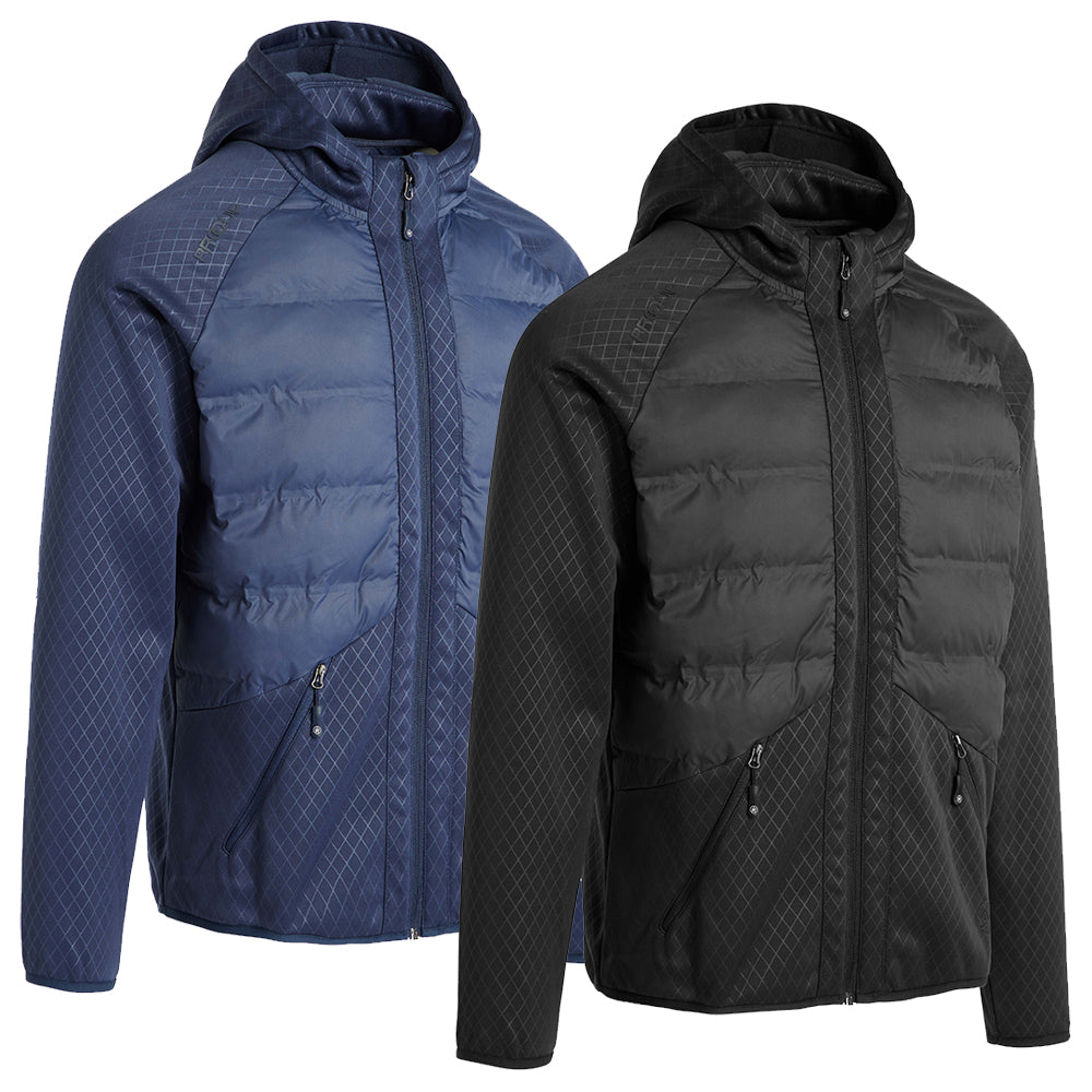 ProQuip Mens Blizzard Quilt Puffer Golf Hoodie⛳️