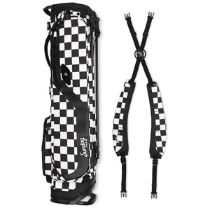 Sunday Golf El Camino Golf Stand Bag  Black Checker
