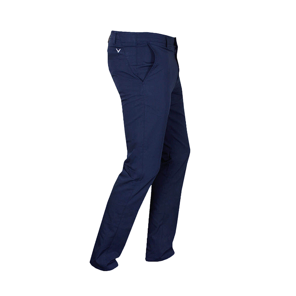 Mens slim golf trousers sales