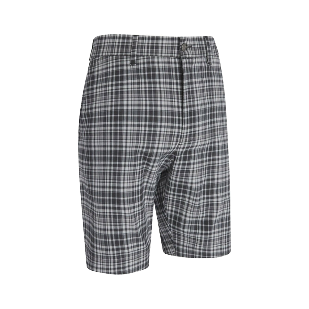 Callaway Golf Mens Sunworn Plaid SwingTech Stretch Opti-Dri Shorts - CGBSC0A9