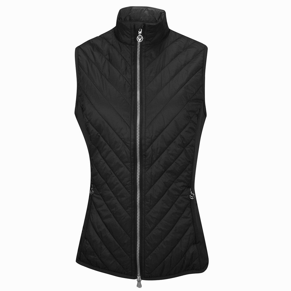 Callaway Lightweight Chevron Quilted Vest in Caviar - CGVSC057⛳️