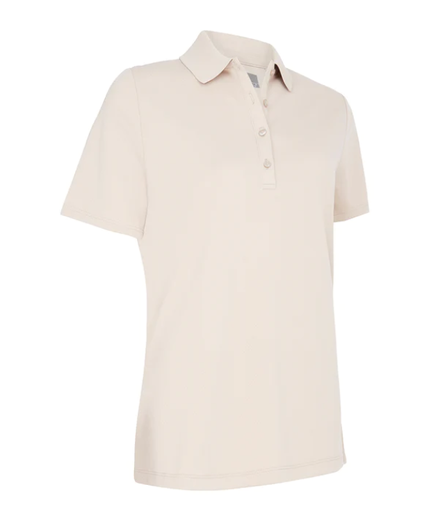 Callaway Short Sleeve Swing Tech Polo with Opti-Dri in Chateau Grey - CGKSA0A7⛳️
