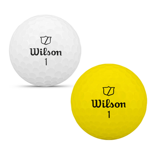 WILSON INDIVIDUAL LAKE BALLS GRADE A WHITE/YELLOW⛳️