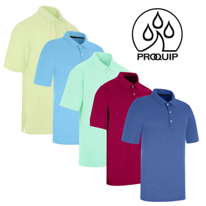 ProQuip Mens Pro Tech Pique Polo Shirt