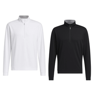 ADIDAS ELEVATED 1/4 ZIP GOLF MID LAYER