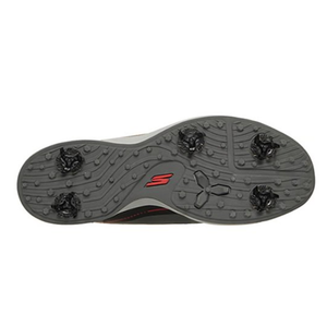 SKECHERS MEN'S GO GOLF ELITE VORTEX RIVAL WATERPROOF SPIKED GOLF SHOES 214139 Charcoal