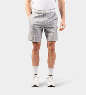 BIRDIE SHORTS, GREY/SAGE/CHARCOAL 34/36W ONLY