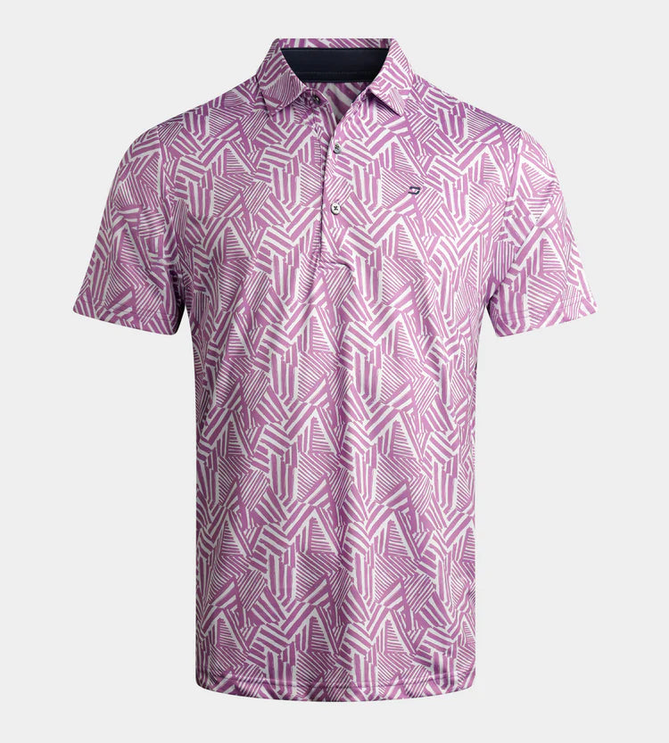 DRUIDS DAZZLE POLO - PURPLE