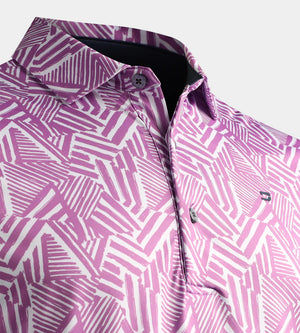 DRUIDS DAZZLE POLO - PURPLE