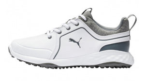 PUMA MEN’S GRIP FUSION 2.0 WHITE-QUIET SHADE - UK 7.5 / 8