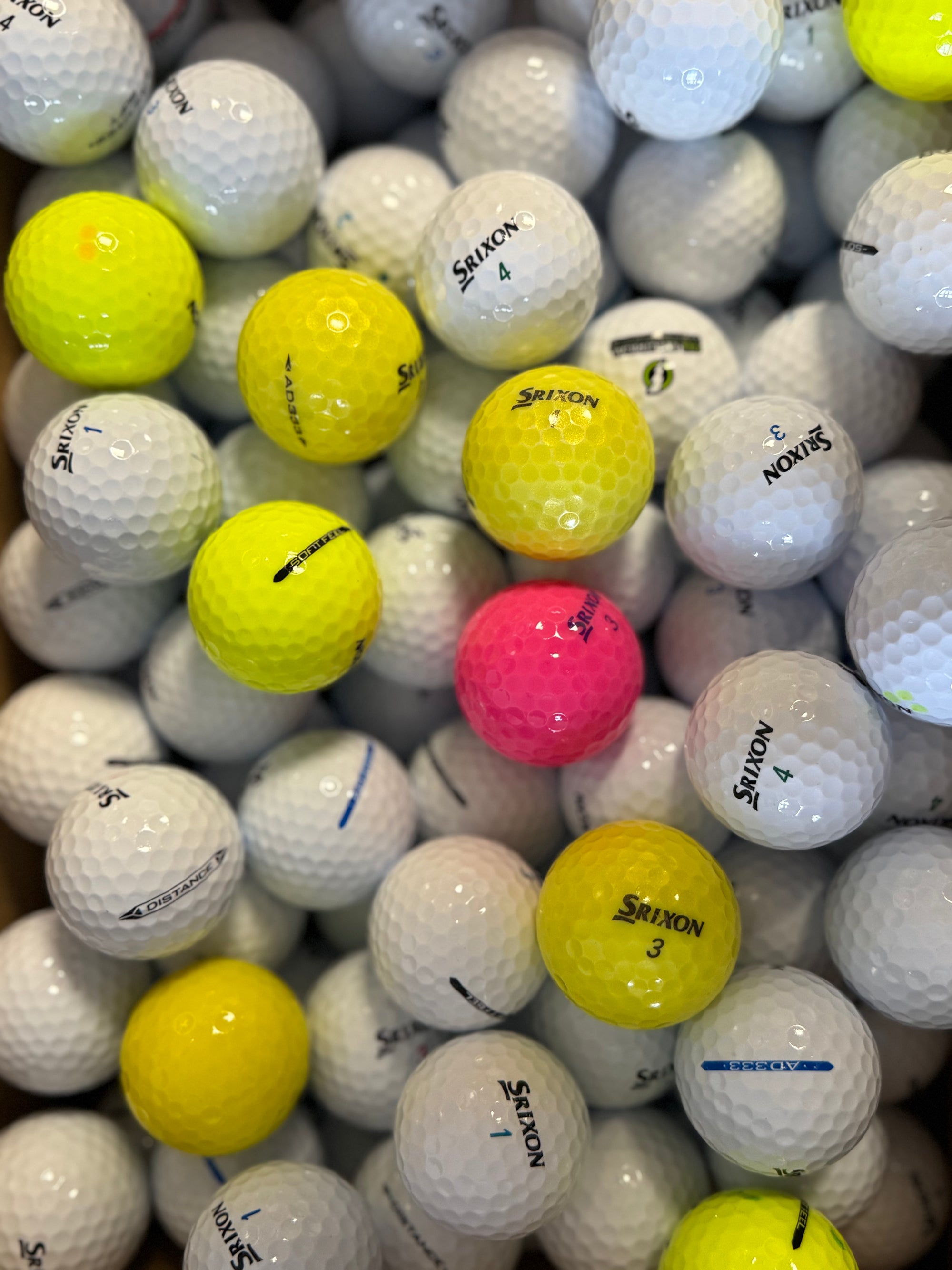SRIXON GRADE A LAKE BALLS 1 DOZEN (SOFTFEEL/AD333)