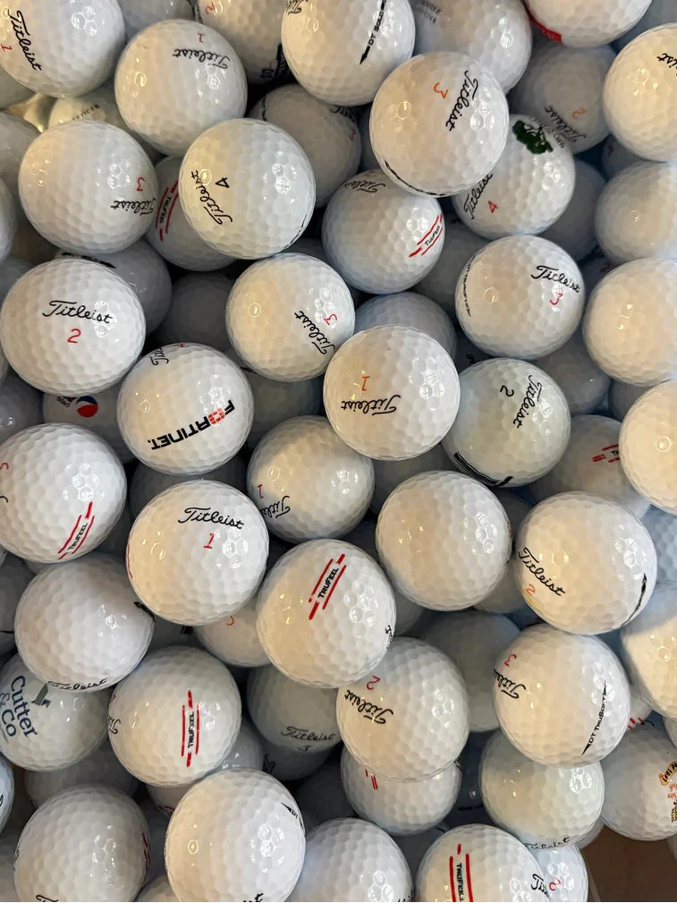 TITLEIST Trufeel Golf Balls Grade A Lakeballs 1 x Dozen