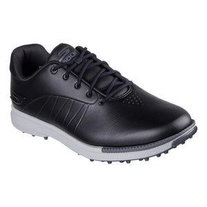 Skechers Men's Go Golf Tempo Spikeless Golf Shoes 214099 - Black & Grey