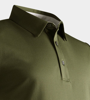 HONEYCOMB POLO - KHAKI